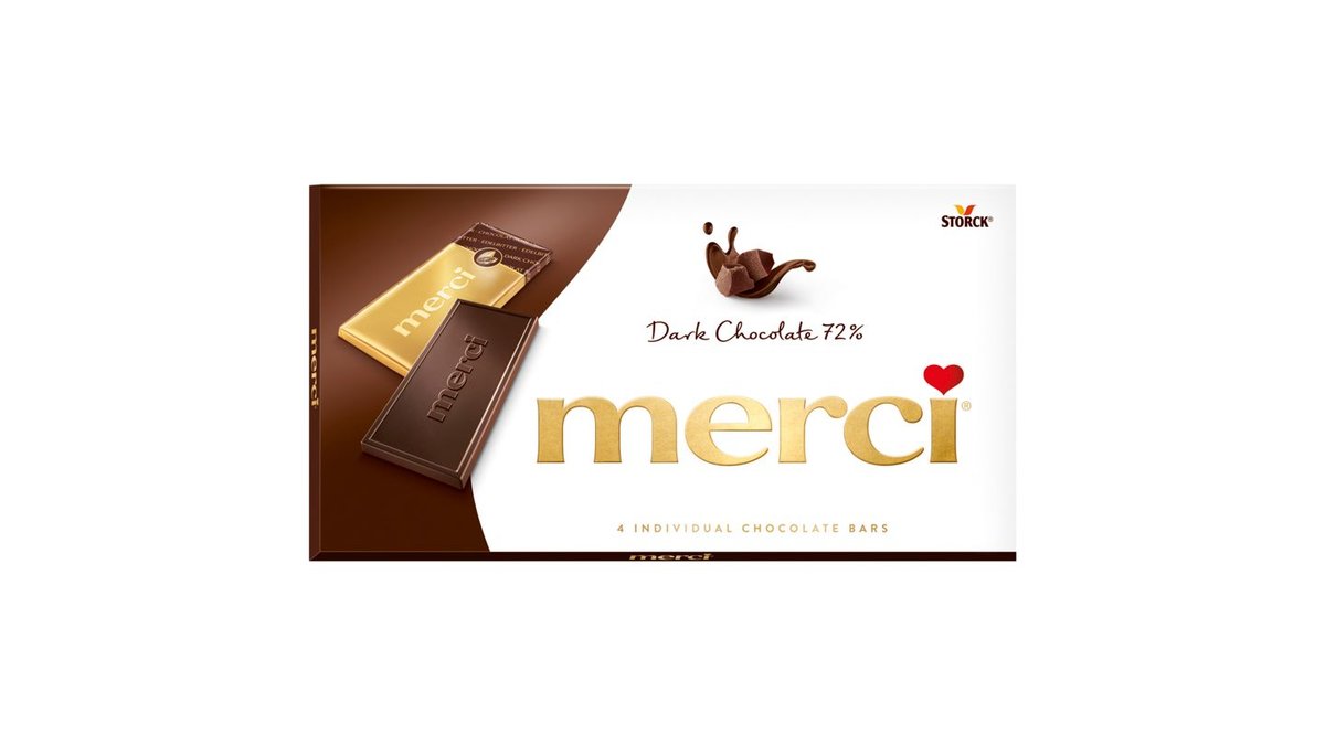 merci Czekolada 100 g (4 sztuki)