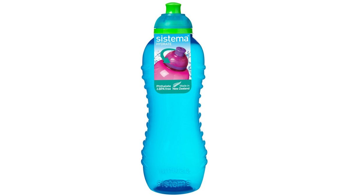 Drikkeflaske 460 ml Twister blå 460 ml