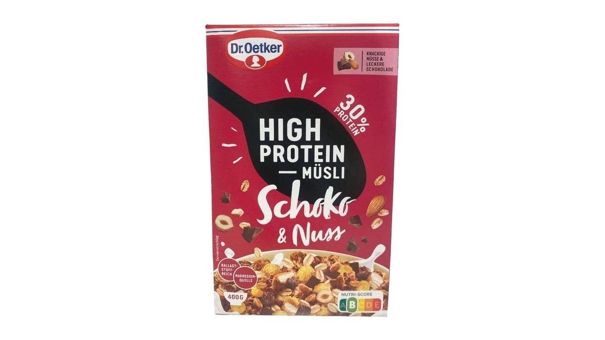 Dr. Oetker High Protein Müsli Schoko &amp; Nuss | EDEKA Fromm Müllerstraße ...