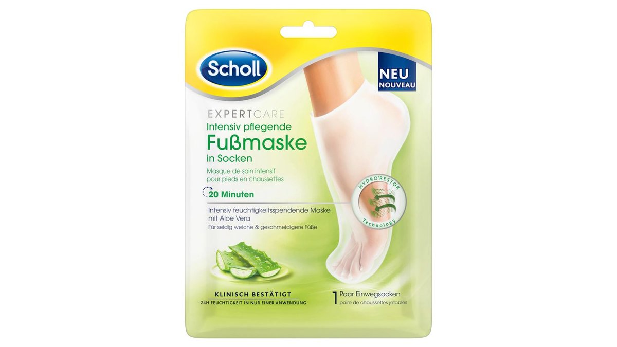 Scholl Fussmaske Socken mit Aloe Vera | EDEKA Treugut Heidelbergerstr. |  Wolt