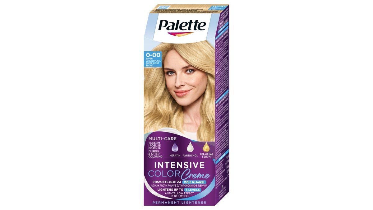 Palette Boja Za Kosu e20 super svijetlo-plava boja za kosu