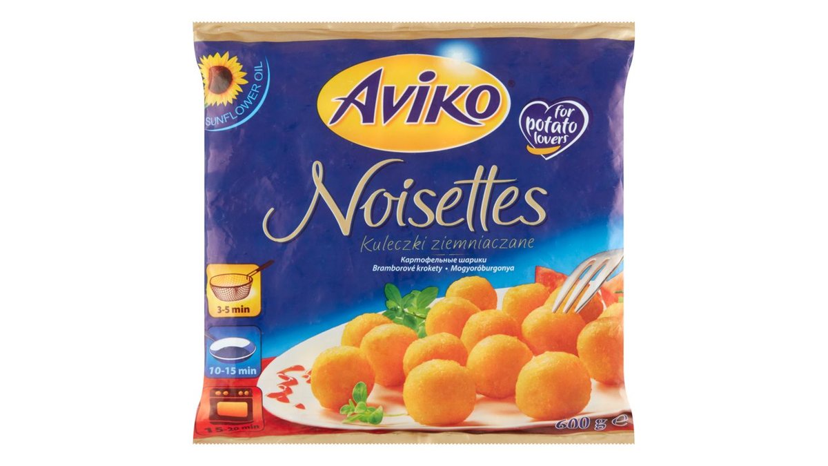 Aviko Noisettes zemiakové krokety 600 g