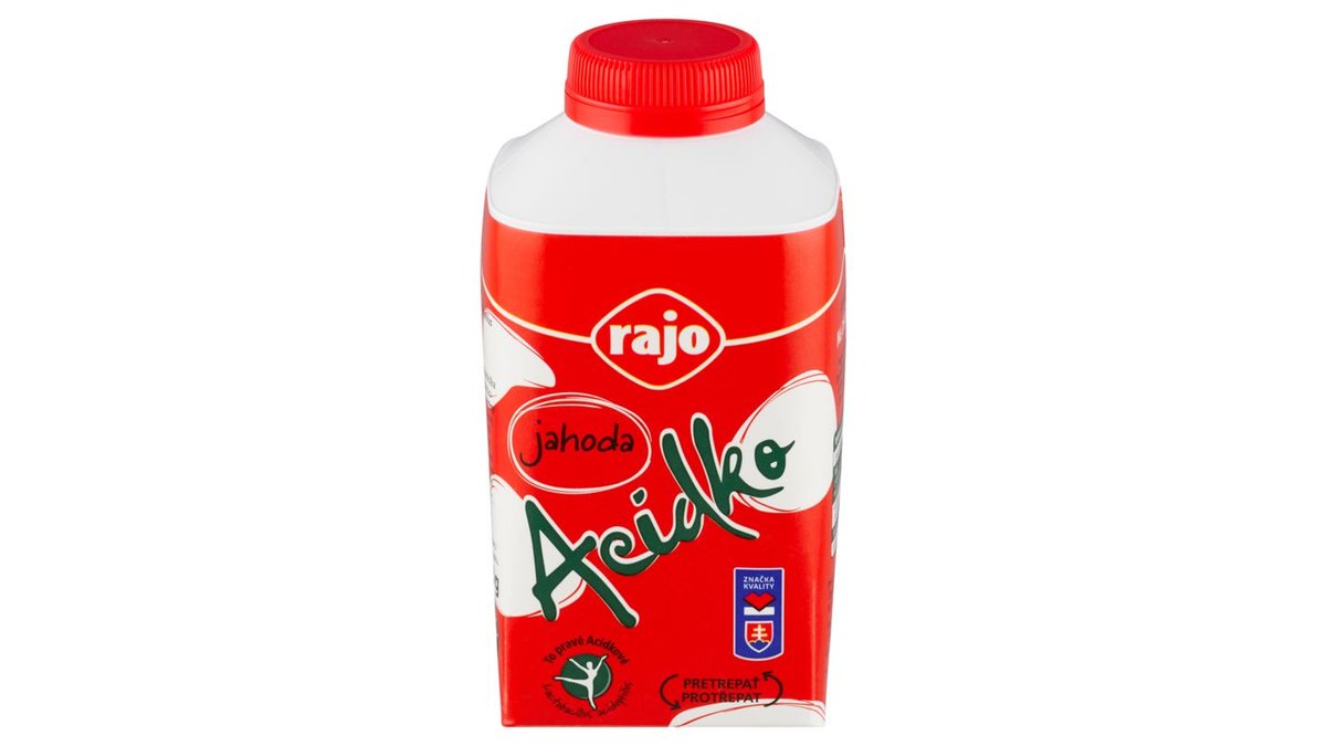Rajo Acidko Jahoda 450 g | Tesco Hypermarket Trnava | Wolt