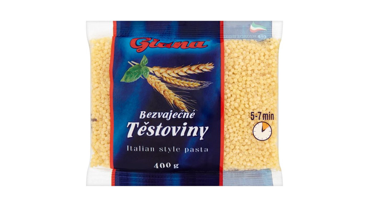 Giana Bezvaječné cestoviny tarhoňa 400 g