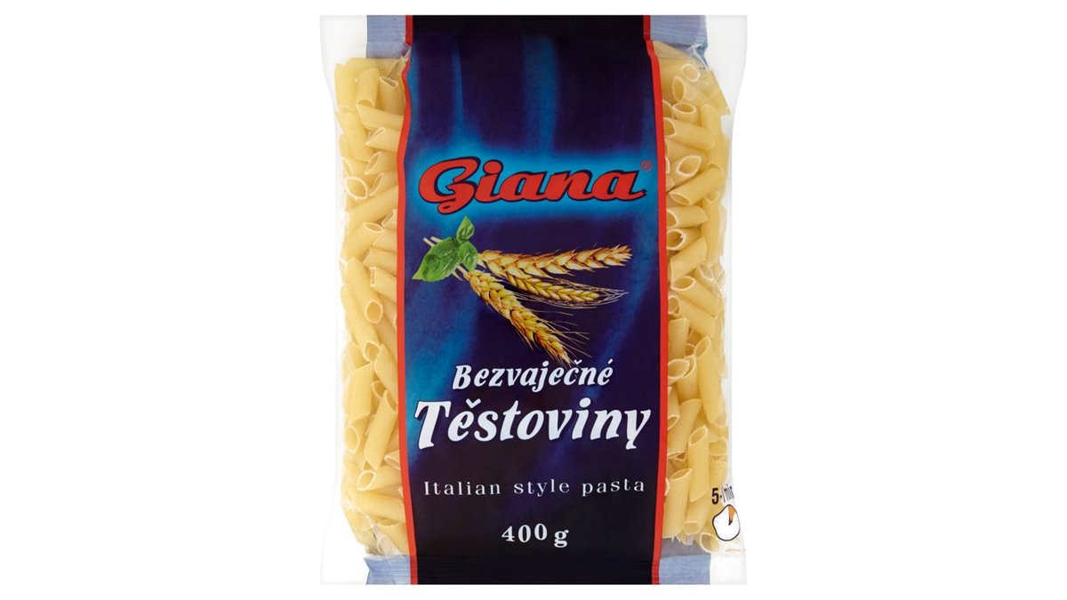 Giana Bezvaječné cestoviny penne 400 g