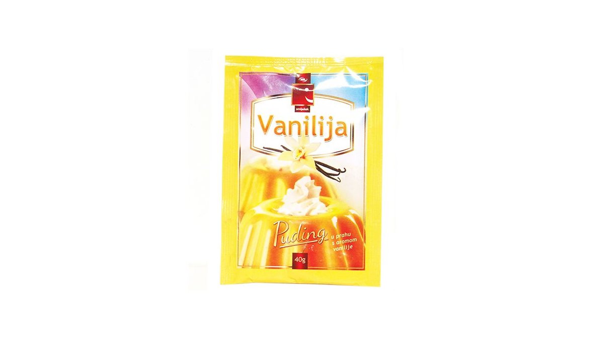 Puding Vanilija 40g Smiješak