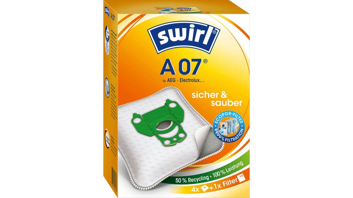 Swirl Ecopor A07 Staubsaugerbeutel | Budni Hannoversche Straße