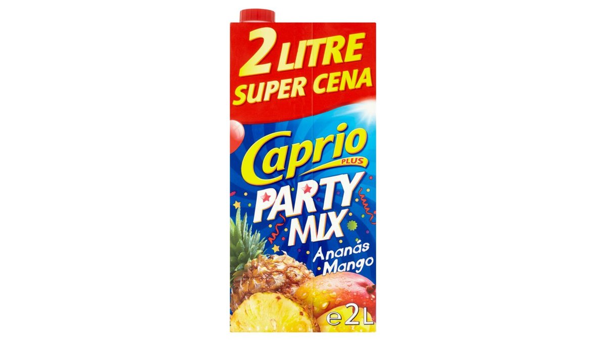 Caprio Plus Party Mix ananás mango 2 l