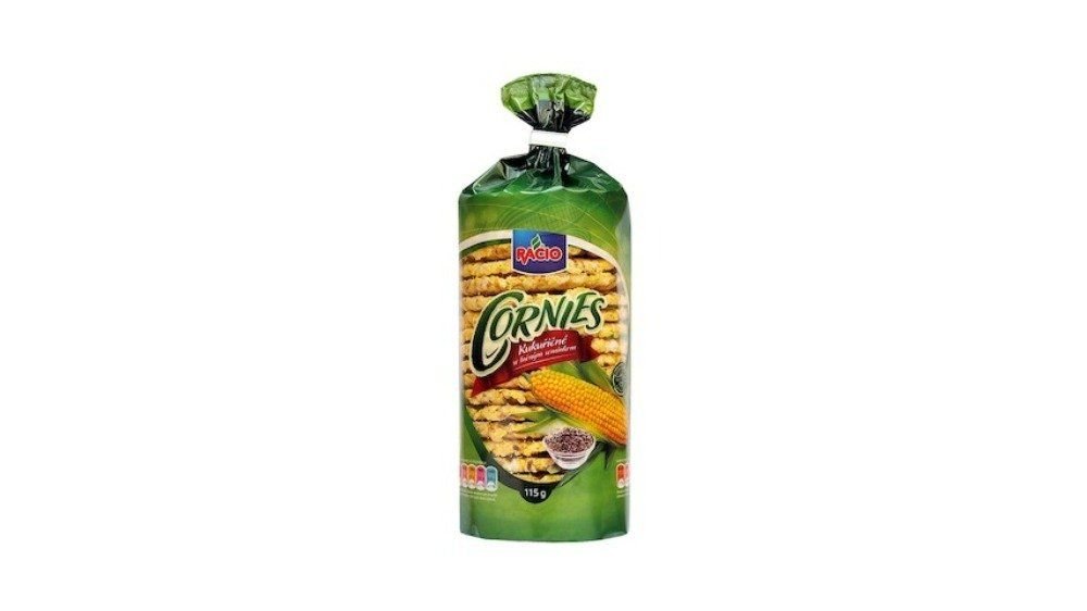 Racio Cornies linaseemnetega maisileivad 115 g
