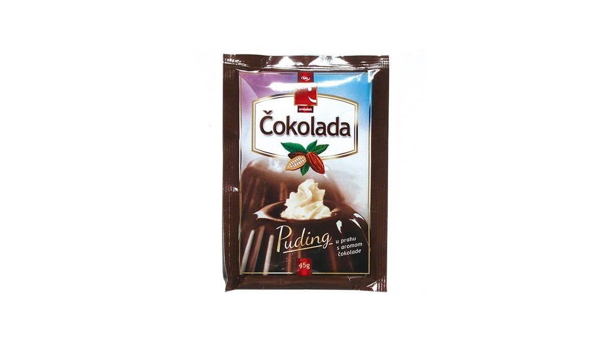 Puding Čokolada 45g Smiješak