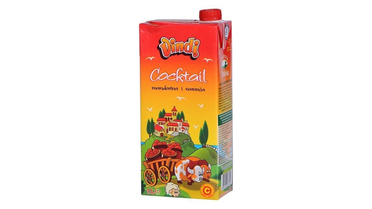 Vindi cocktail mandarina i naranča 1l