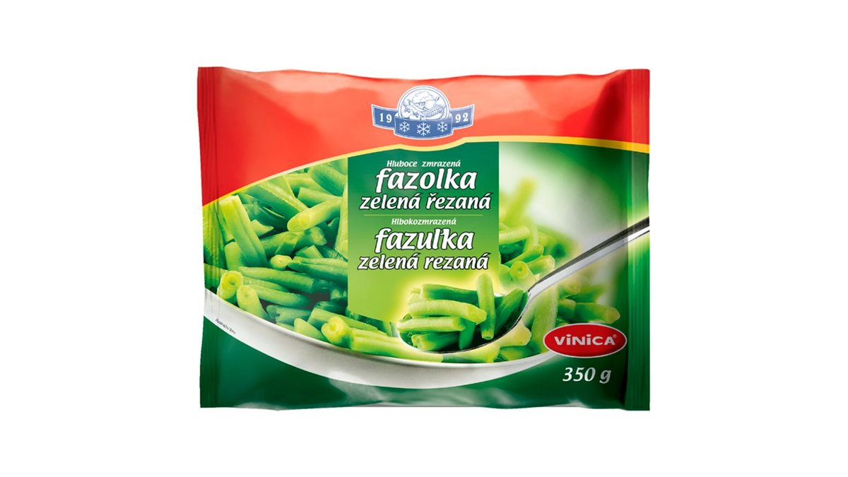 Vinica Fazuľové struky rezané hlbokozmrazené 350 g