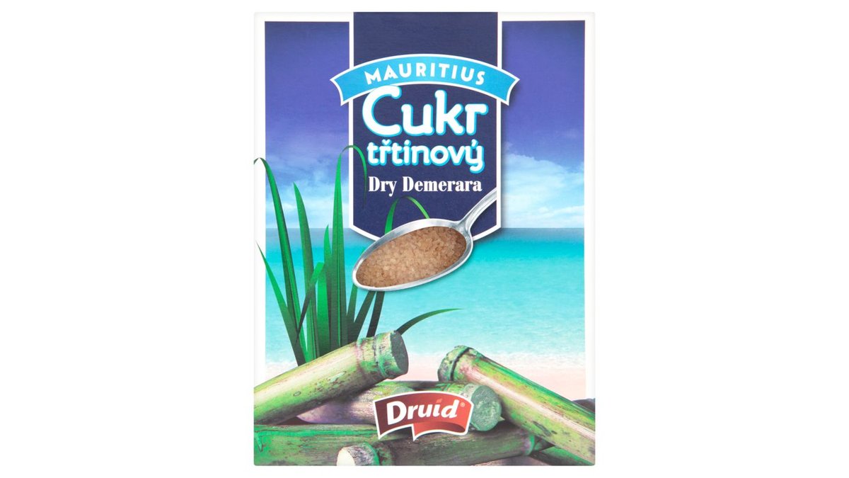 Druid Dry Demerara cukor trstinový 400 g