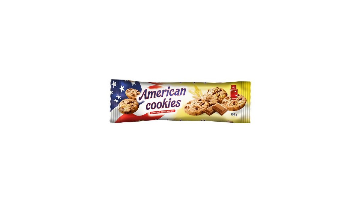 Keks American Cookies S 20% Čokolade 150g Smiješak