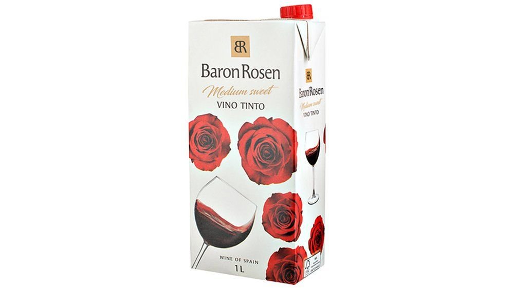 Vein Baron Rosen Vino Tinto M.-Sweet 1l