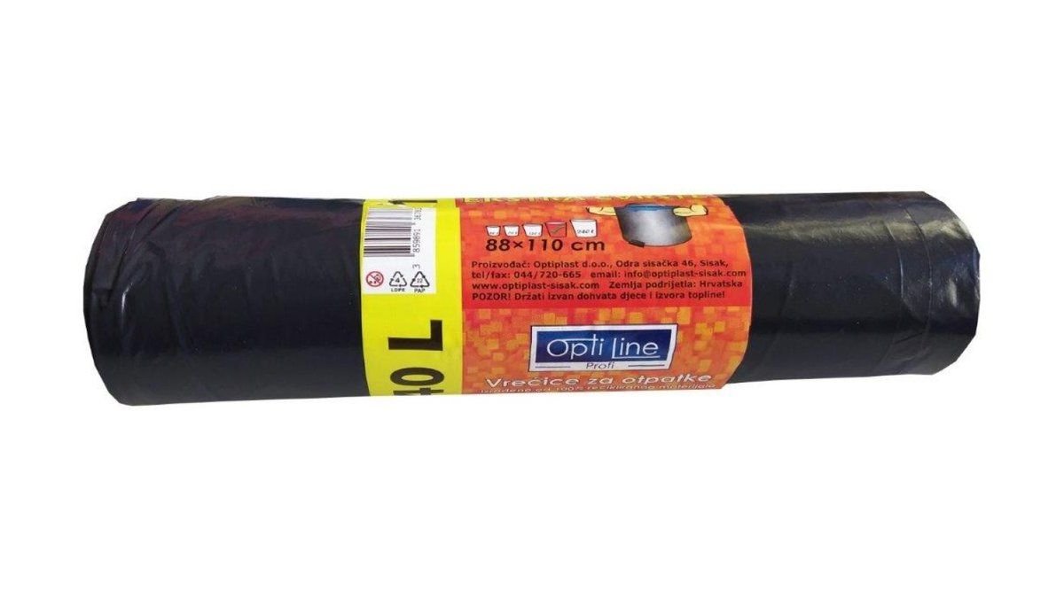 Optiline Vreće Za Smeće Ldpe Vezica 12/1 40 l