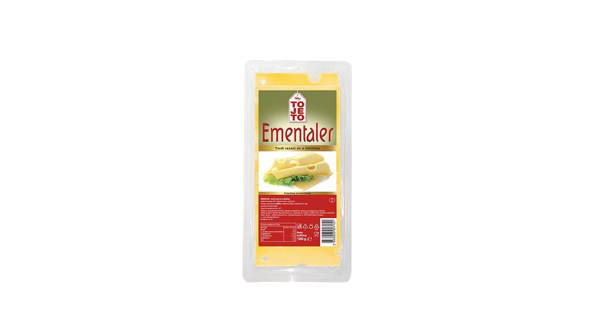 Sir Ementaler Rezani 100g Tojeto