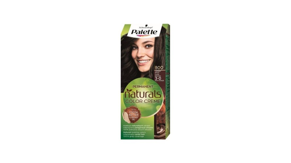 Schwarzkopf Palette Permanent Natural Colors 800 Tamno smeđa