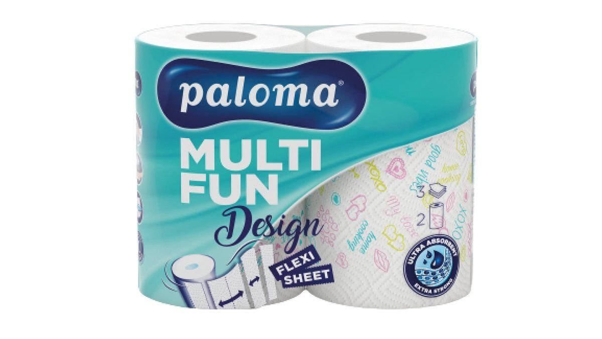 Paloma Papirnati Ručnici multi fun design & flexi cut 2/1 3 sloja