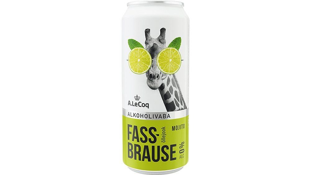 A.Le Coq Fassbrause Mojito 0.5L alkoholivaba õllejook