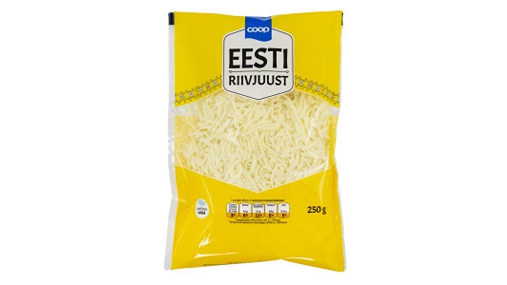 Coop Eesti riivjuust 250g