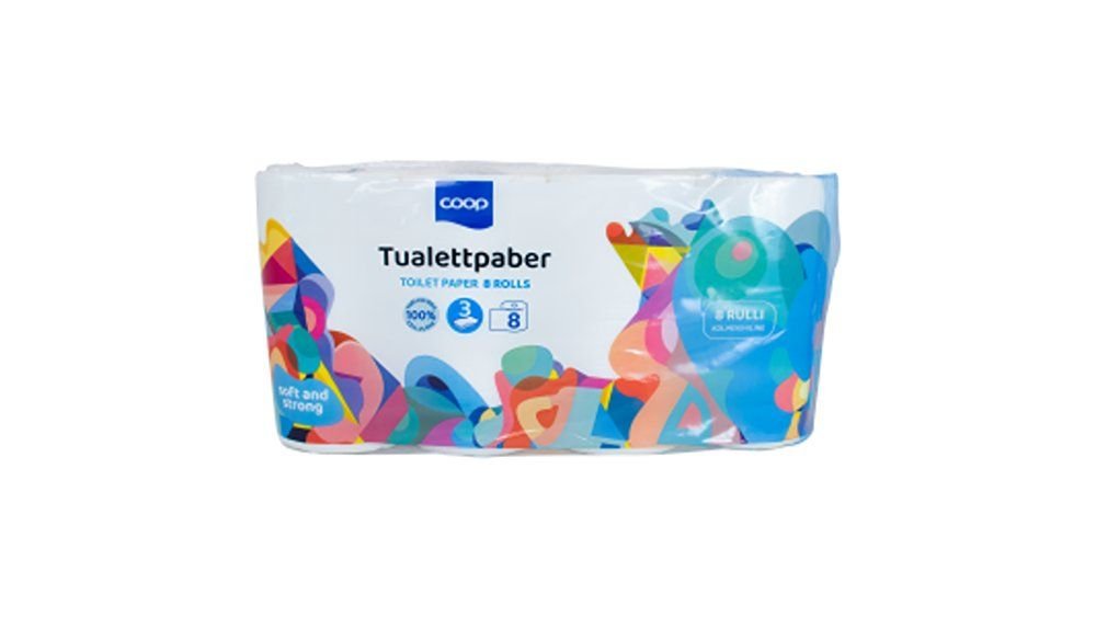 Coop tualettpaber 3kih 8tk