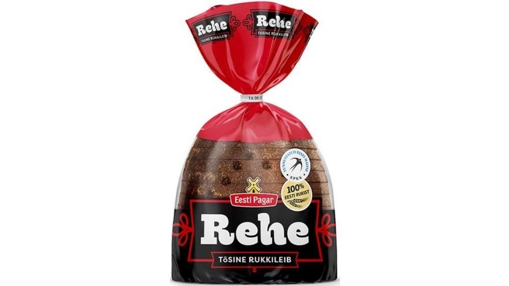 Rehe rukkileib, 390 g