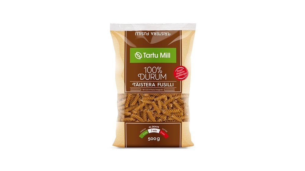 Täisterapasta Fusilli 500 g