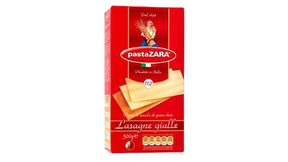 Zara Pasta lasagneplaadid 500g