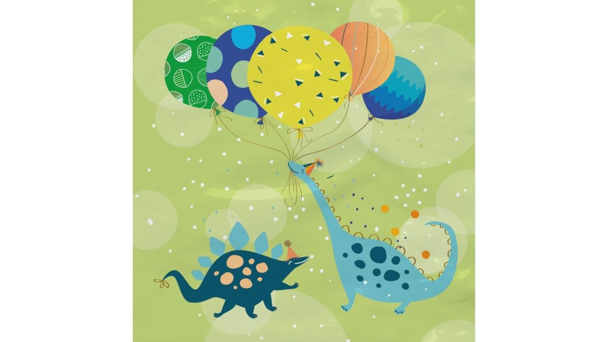 Servietter dinosaur 20 stk 20 stk.