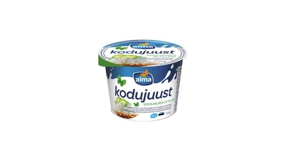 Soolakurgi ja tilliga kodujuust, 200 g