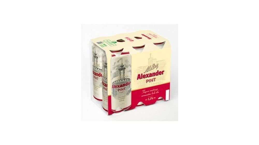 A.Le Coq Alexander hele õlu 5.2% vol 6*0.568L