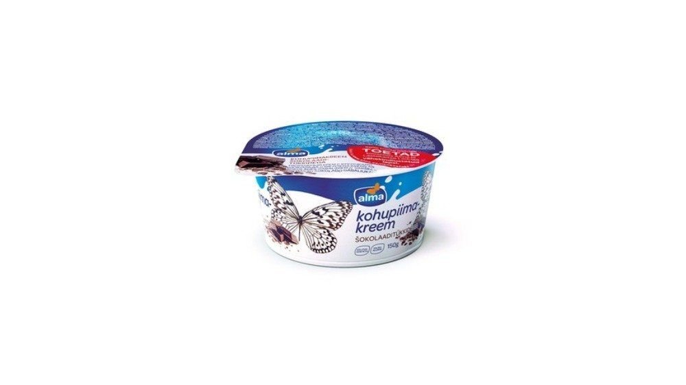 Šokolaaditükkidega kohupiimakreem, 150 g