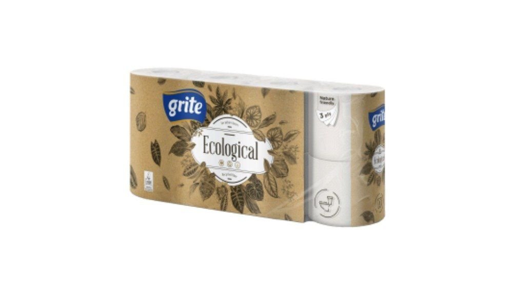 Grite Ecological tualettpaber 3kih 8tk