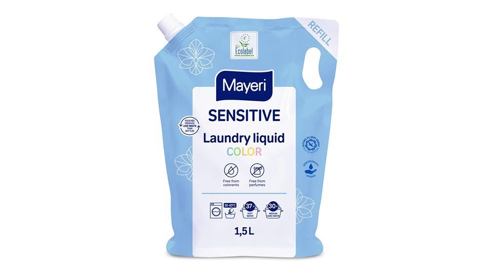 Pesugeel värvilistele riietele Sensitive Mayer 1,5L