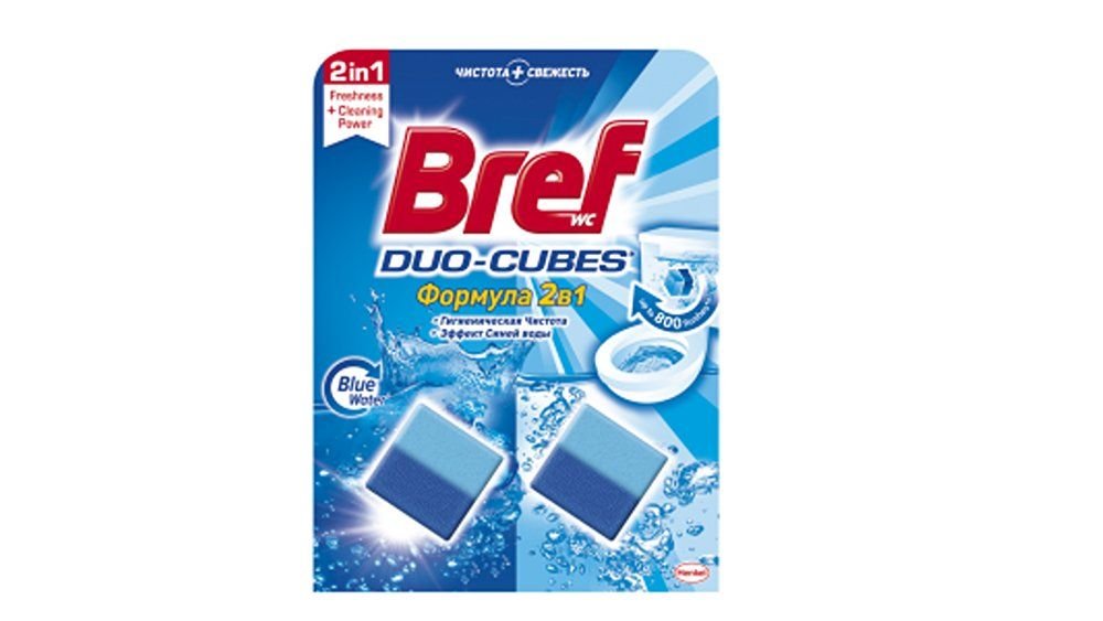 Bref Duo Cubes Original WC värskendaja 2*50g