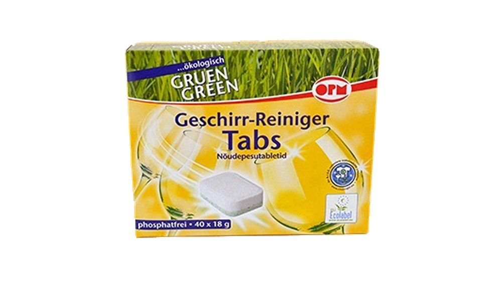 Oro Green nõudepesumasina tabletid 40tk