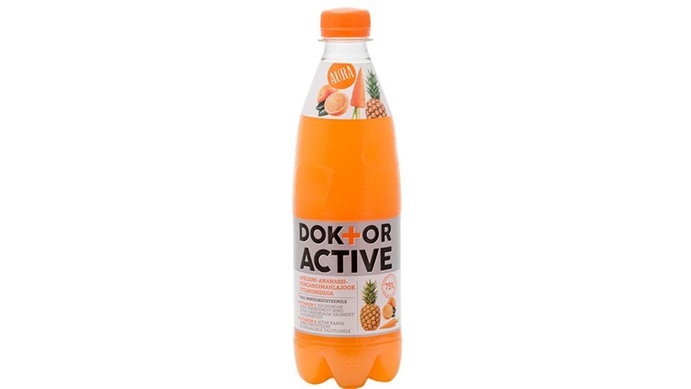 Dr. Active apelsini-ananassi-porgandi mahlajook 500ml