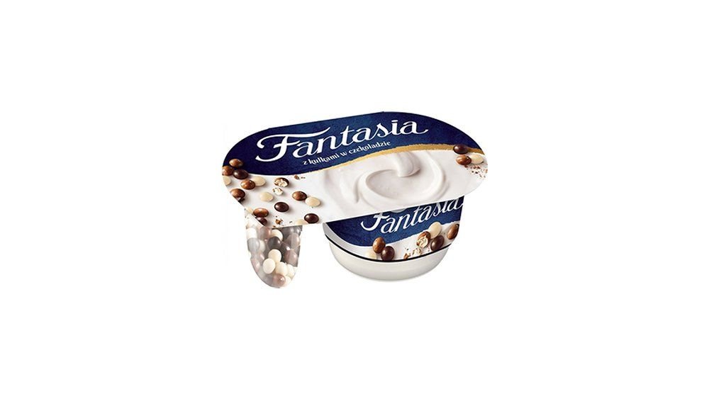 Koorene jogurt šokolaadipallidega, 100 g