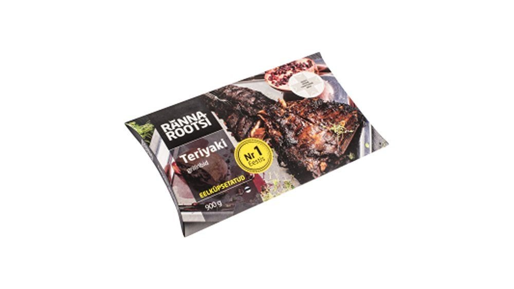 Rannarootsi Teriyaki grillribid 900g eelküpsetatud