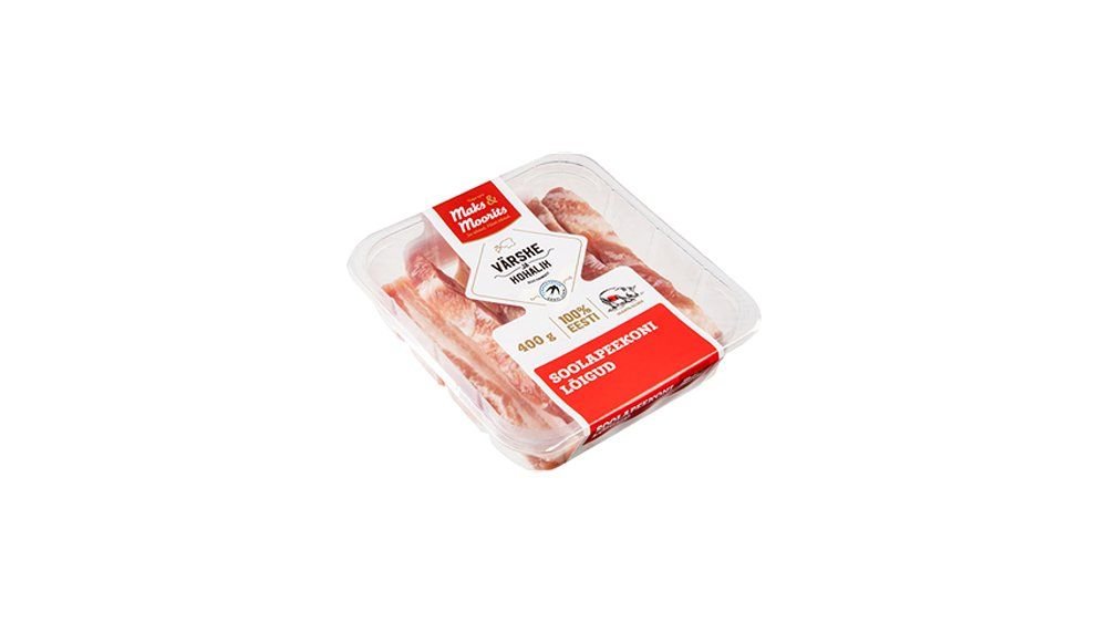 Soolapeekoni lõigud 400 g