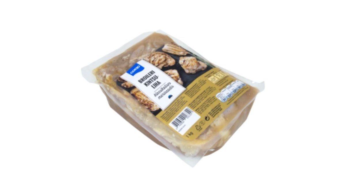 Coop Broileri kintsuliha klassikalises marinaadis 1kg