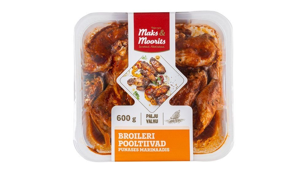 Broileri pooltiivad punases marin.,600g