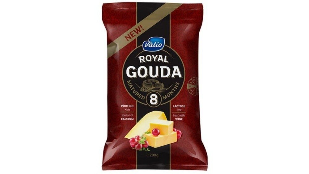 Juust Royal Gouda Black, 200 g