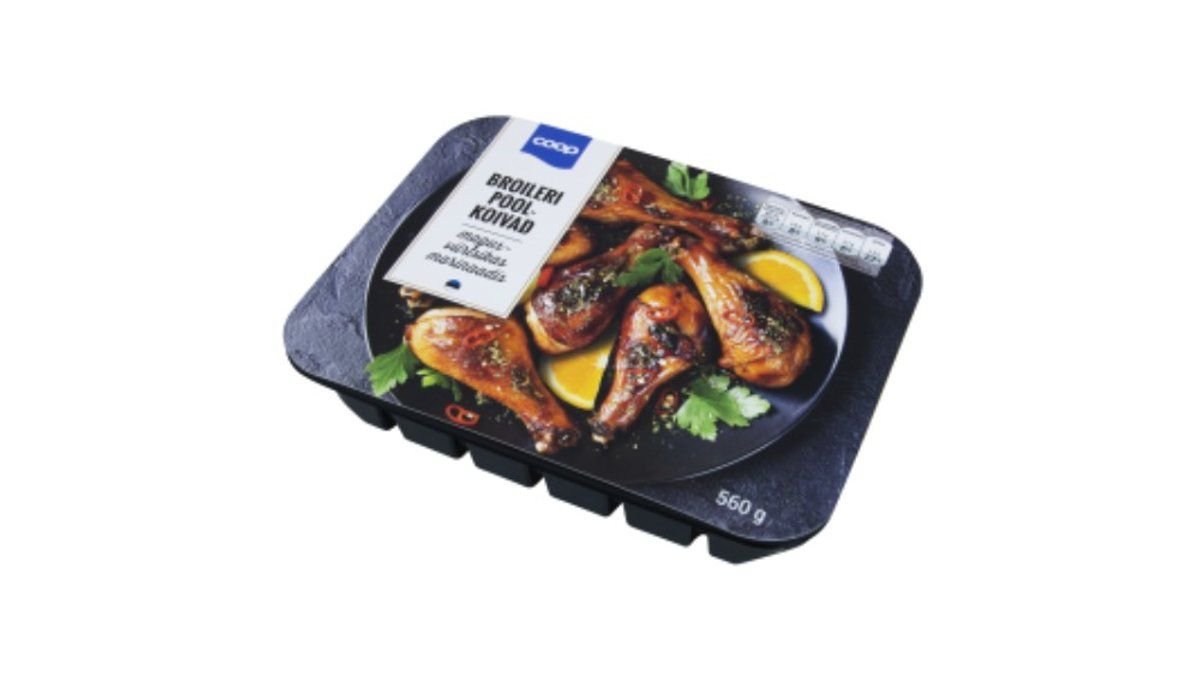 Coop Broileri poolkoivad marinaadis 560g