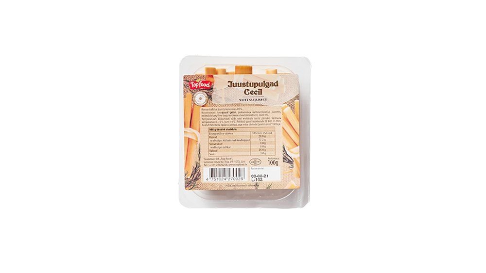 suitsujuustupulgad cecil, 100 g