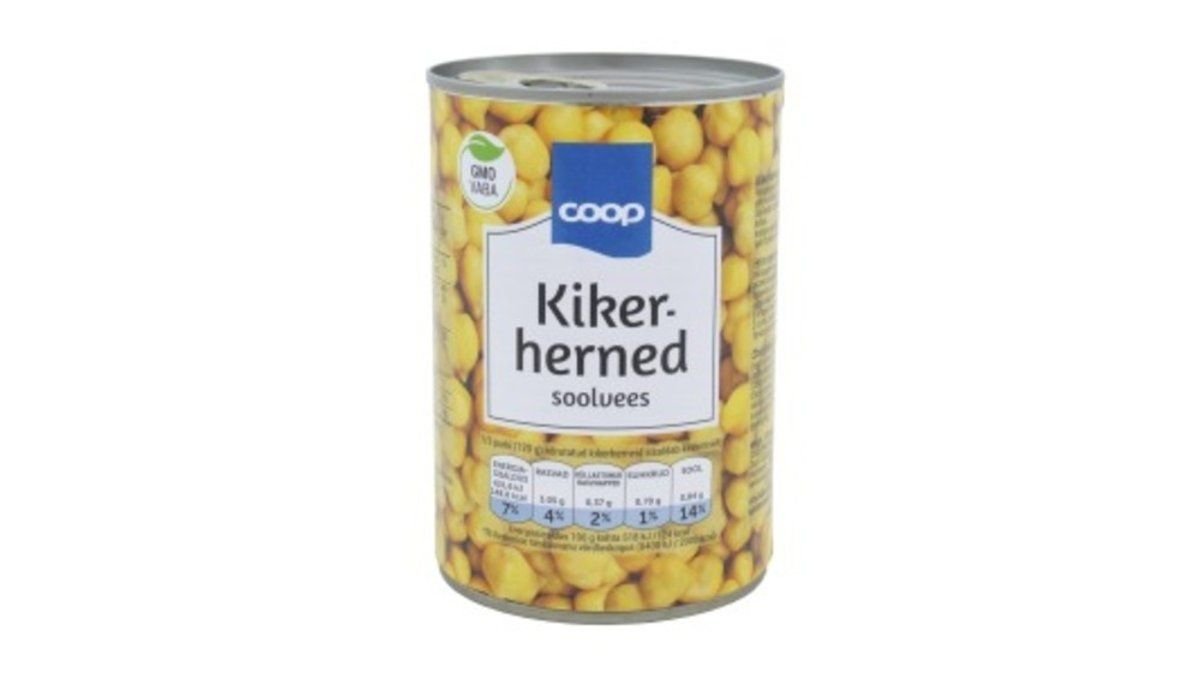 Coop Kikerherned 400g soolvees