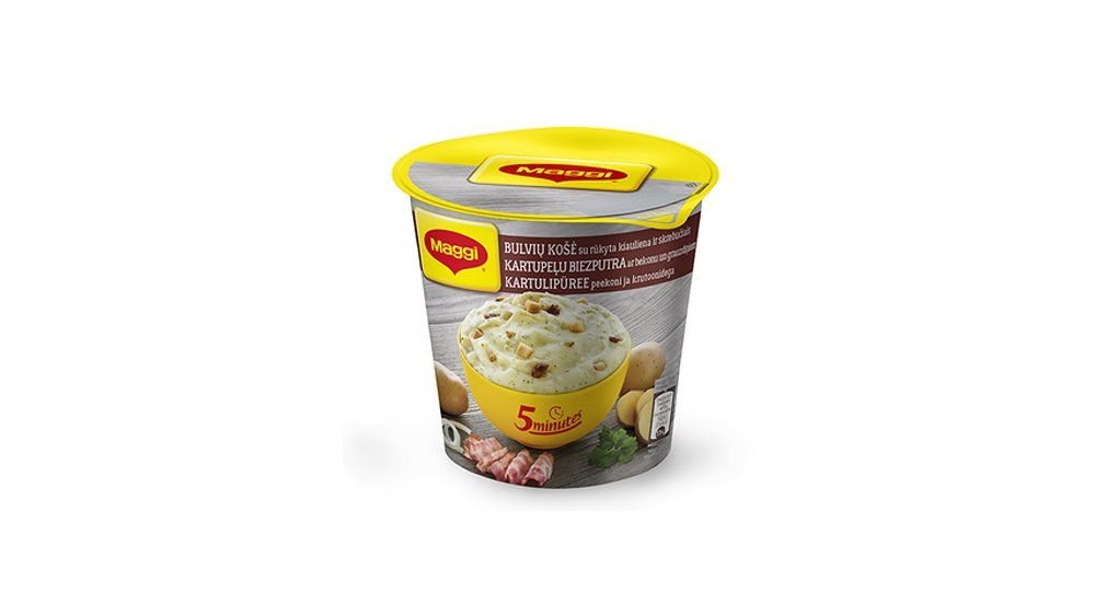 Maggi 5M kartulipuder peekoni & saiakuubikutega 53g (tops)