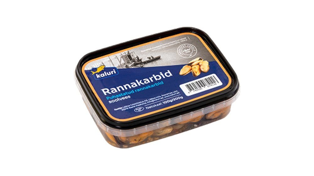 Kaluri Rannakarbid soolvees 100g/200g