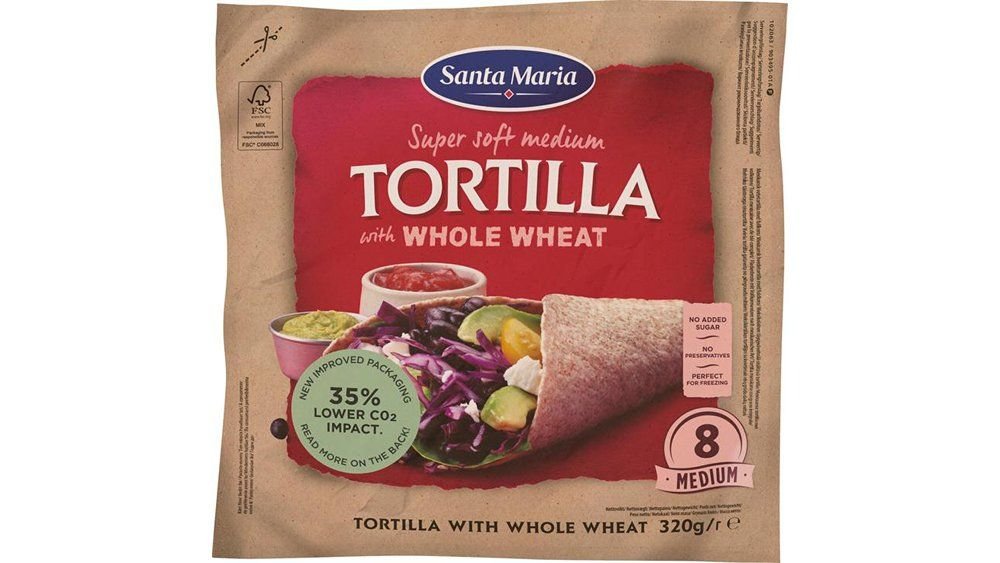 Täisteratortilla 320 g